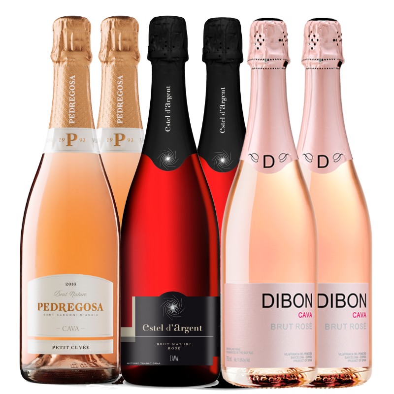 pack oferta cavas rosados